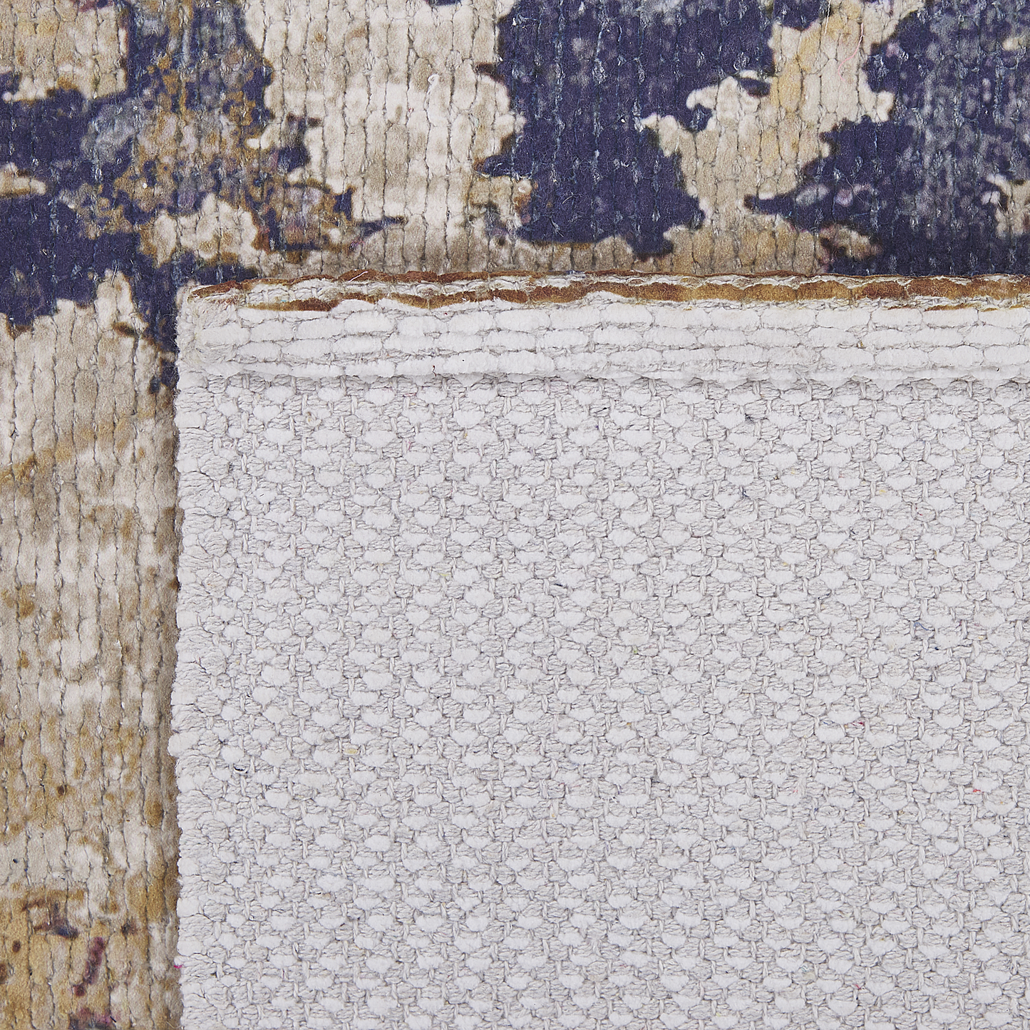 Teppich mehrfarbig 140 x 200 cm abstraktes Muster Kurzflor KULP