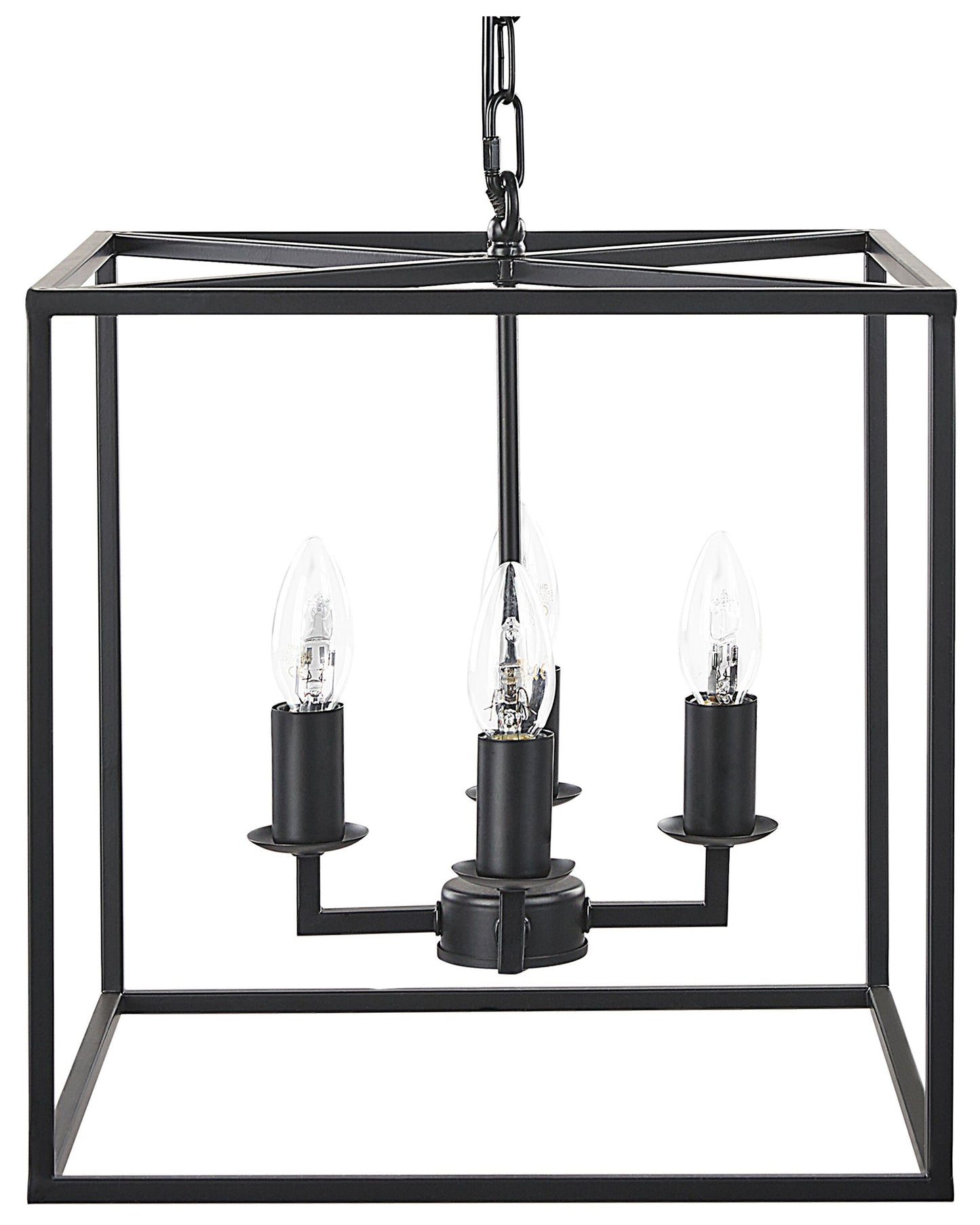 Deckenlampe WANCHET Metall Schwarz