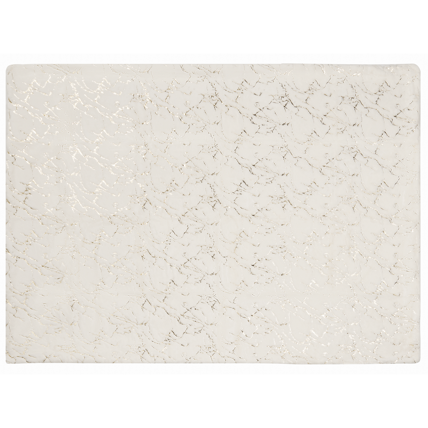 Kuscheldecke GODAVARI 130 x 180 cm Creme