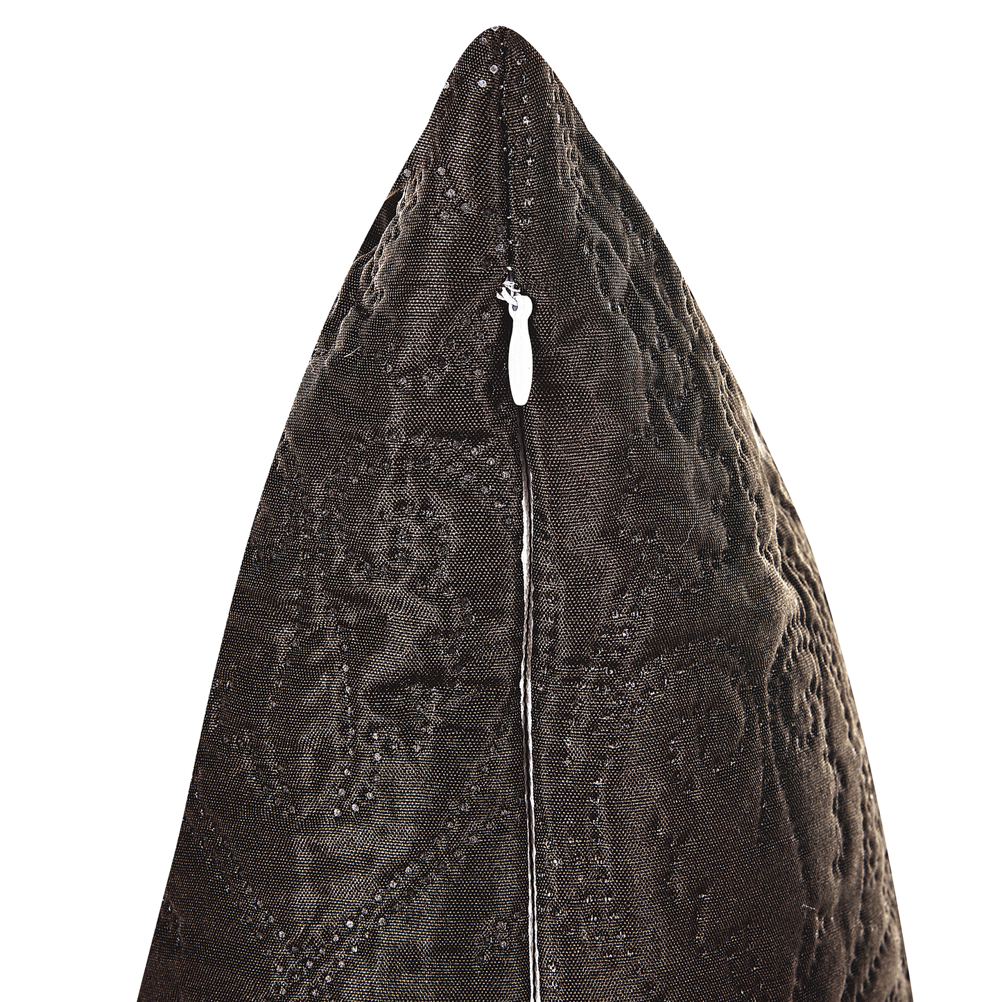 Tagesdecke mit Kissen RAYEN 140 x 210 cm Braun