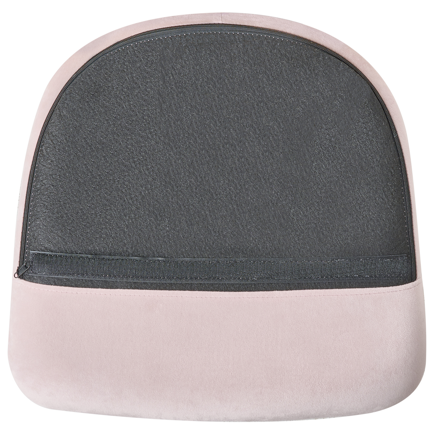 Schaukelsessel ELLAN Samtstoff Rosa