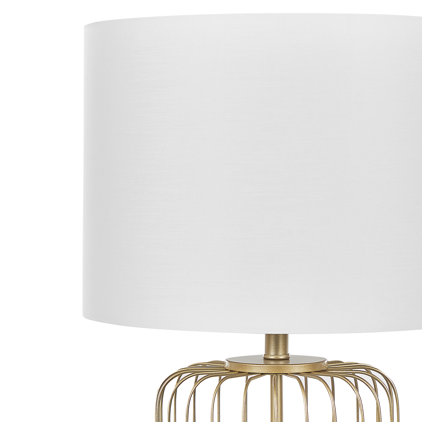 Tischleuchte THOUET Metall Gold