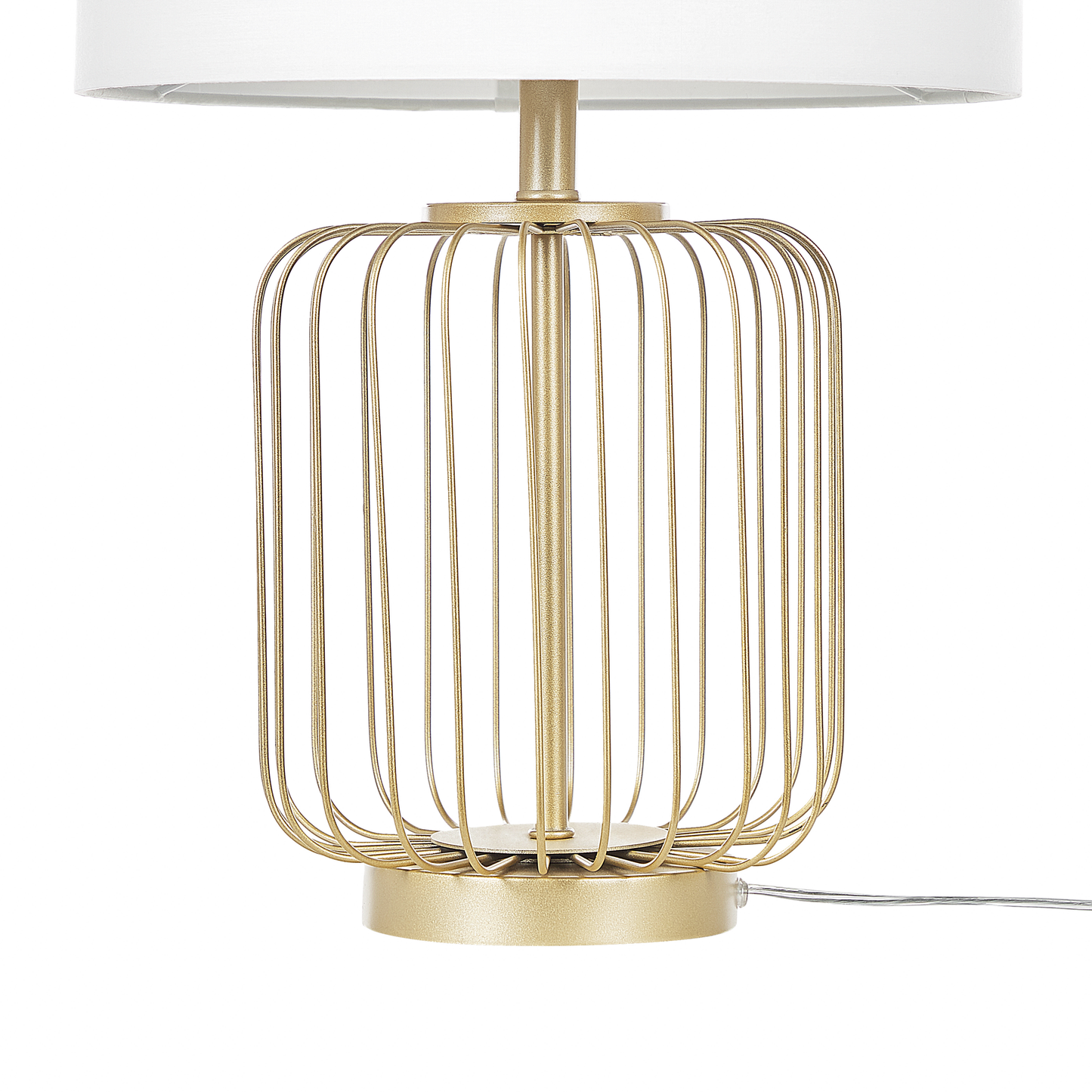 Tischleuchte THOUET Metall Gold