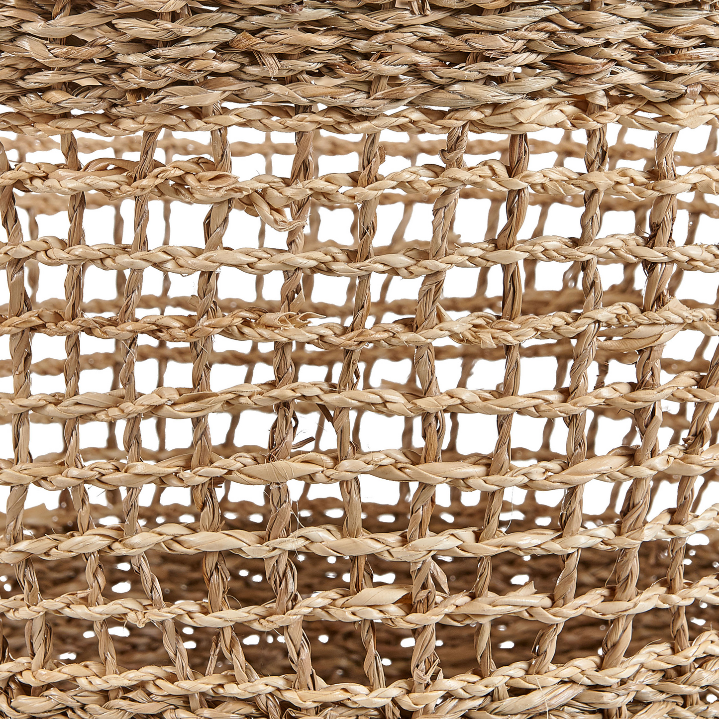 Korb Seegras natürlich rund 2er Set AROWANA