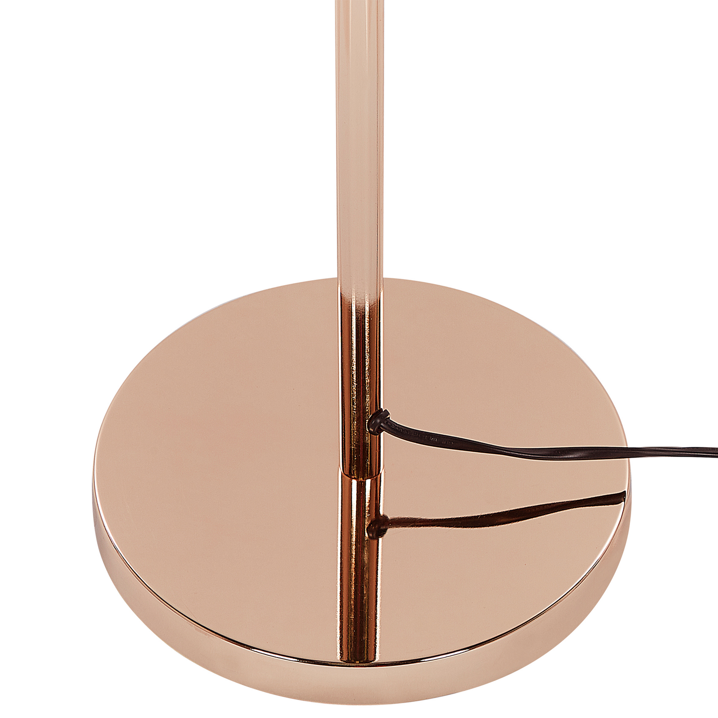 Stehlampe Metall kupferfarben glänzend 148 cm rund SENETTE