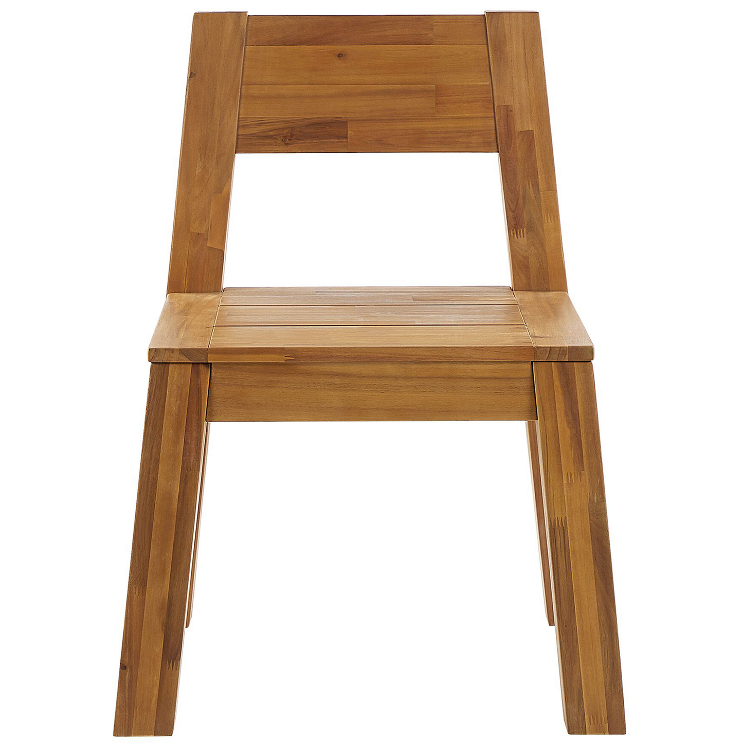 Gartenstuhl 2er Set LIVORNO Akazienholz Braun