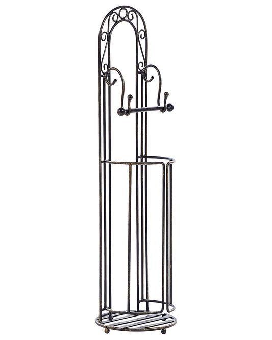 Toilettenpapierhalter TEMUCO Metall Schwarz