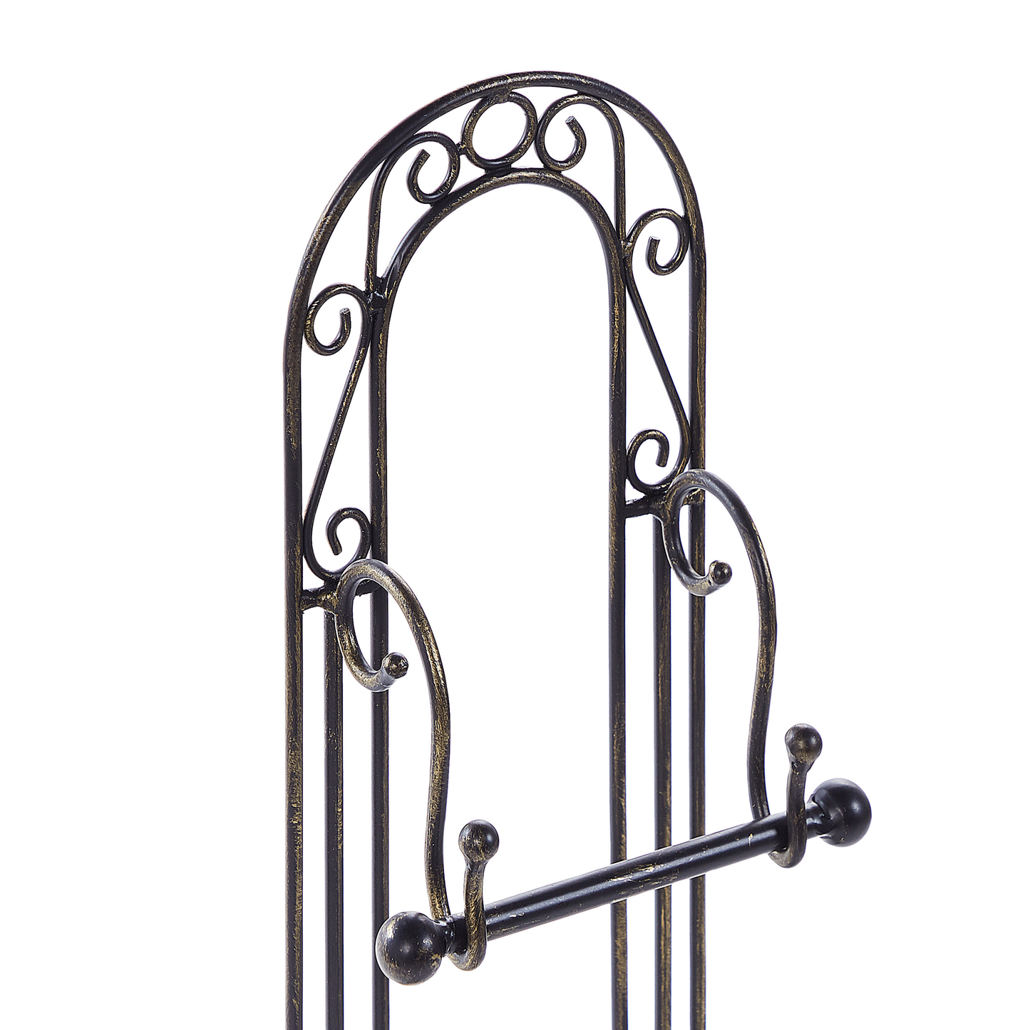 Toilettenpapierhalter TEMUCO Metall Schwarz