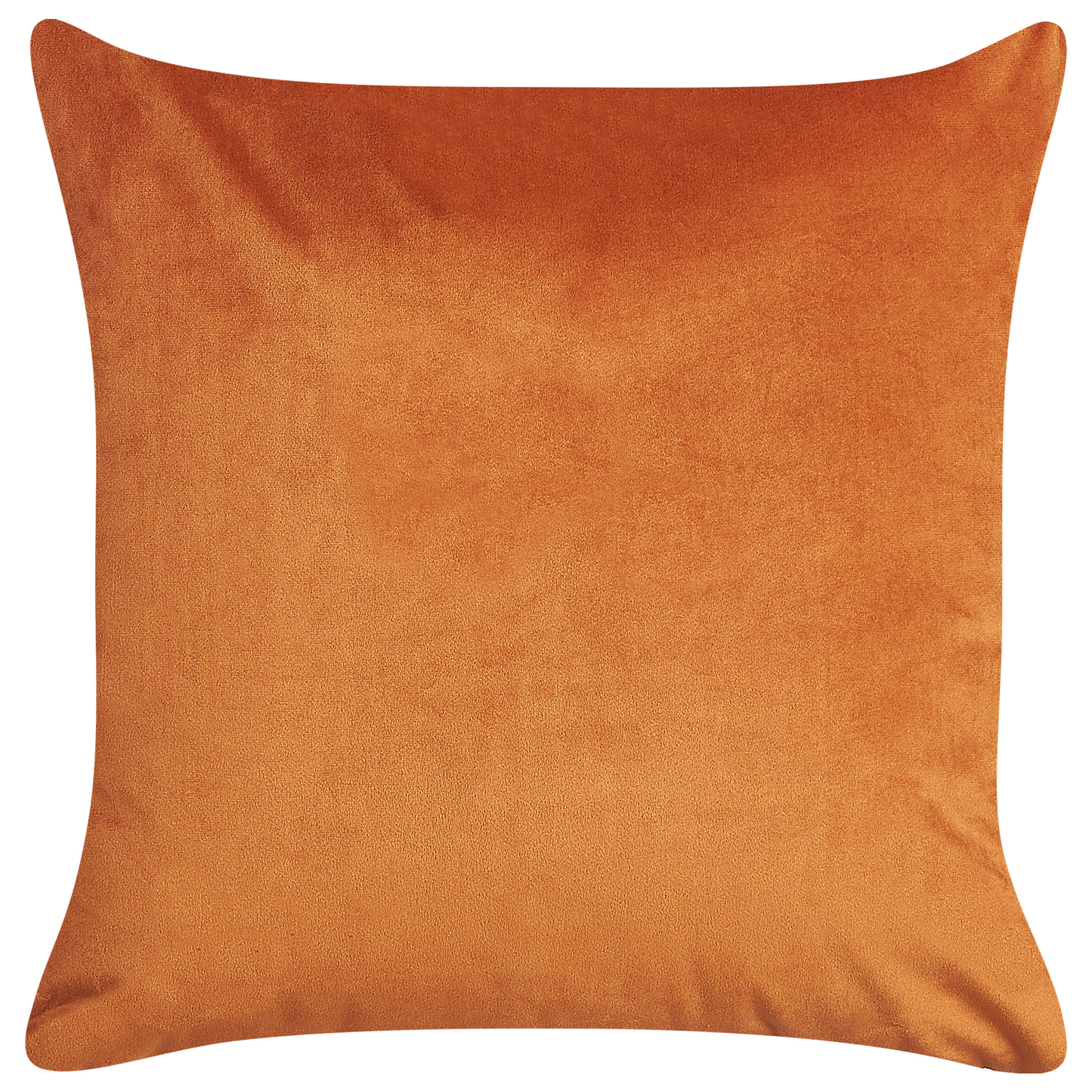 Dekokissen 2er Set AEONIUM Samtstoff 45 x 45 cm Orange Abstraktes Muster