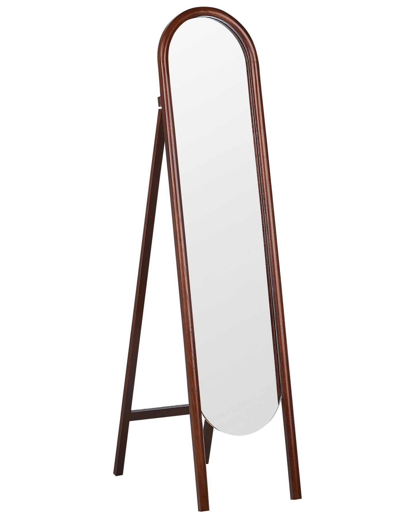 Standspiegel CHELLES 150 cm Holz Dunkelbraun