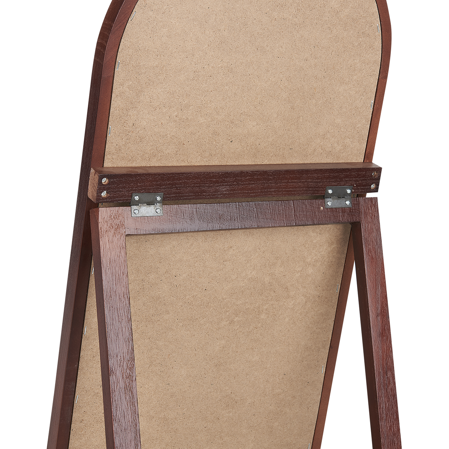 Standspiegel CHELLES 150 cm Holz Dunkelbraun