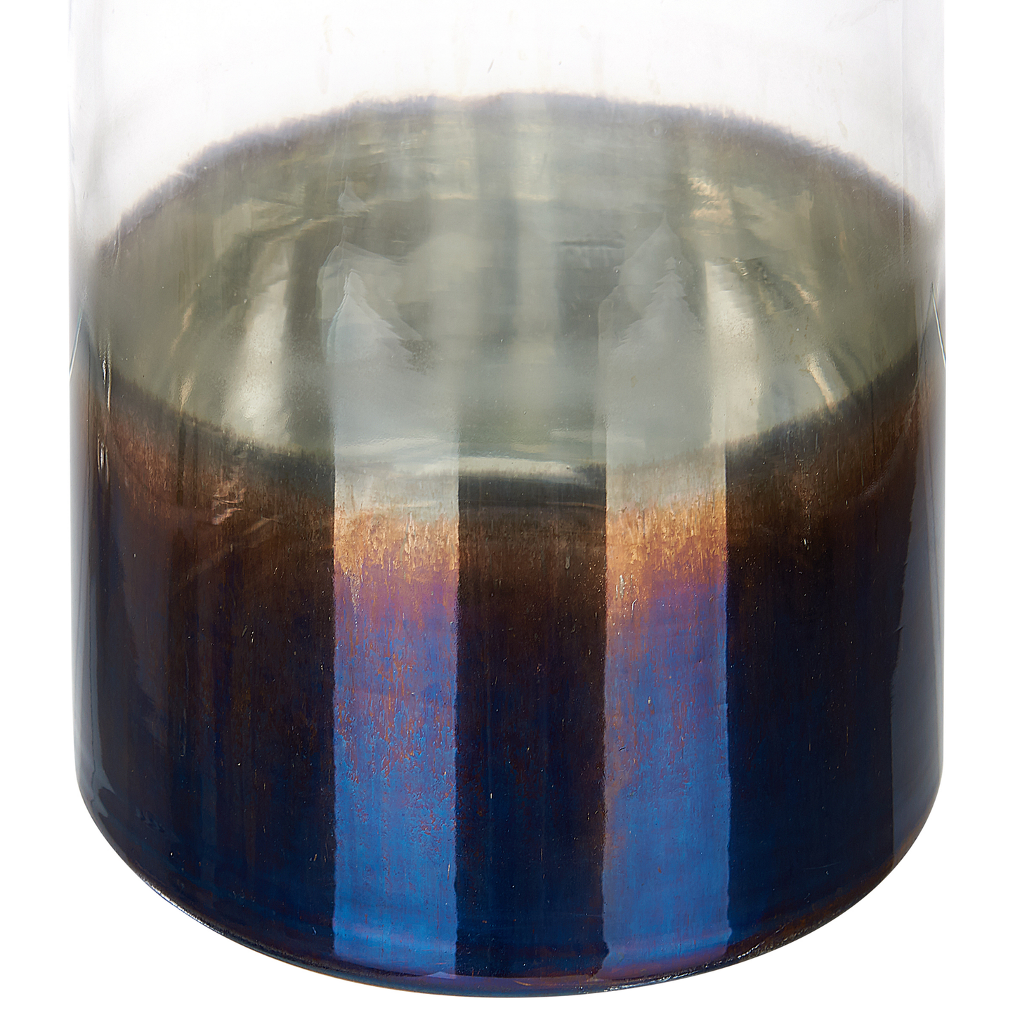 Blumenvase BHATURE Glas 27 cm Bunt