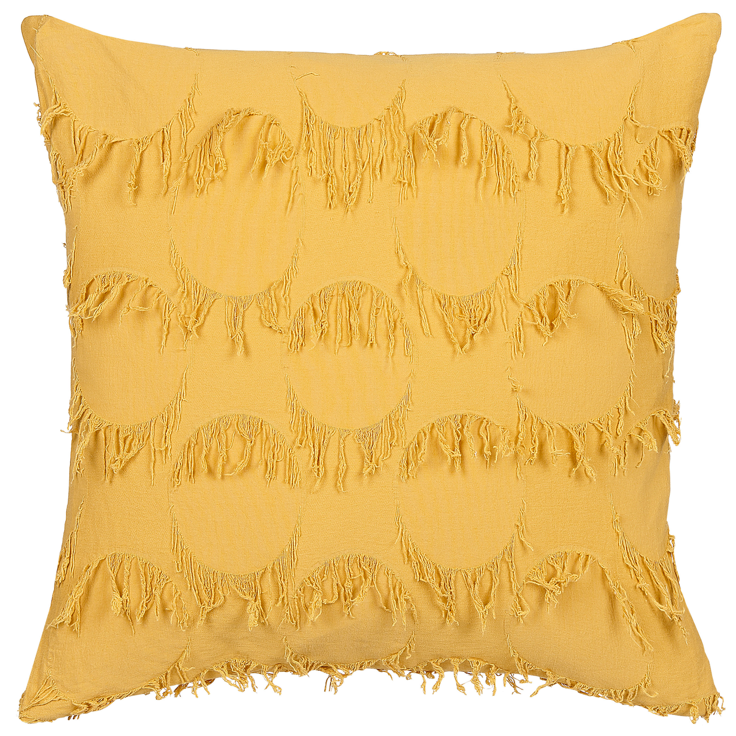 Dekokissen 2er Set AGASTACHE 45 x 45 cm Gelb Geometrisches Muster
