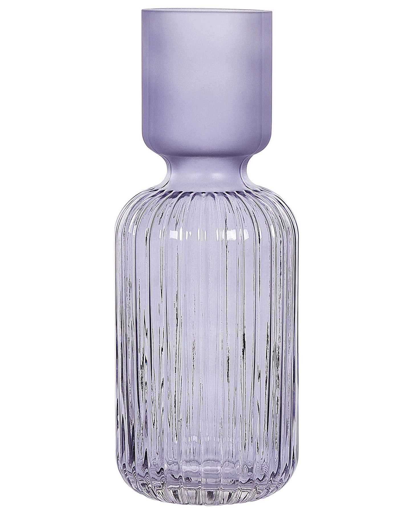 Blumenvase TRAGANA Glas 31 cm Violett