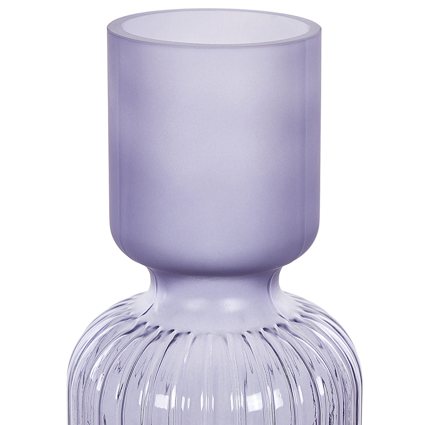 Blumenvase TRAGANA Glas 31 cm Violett
