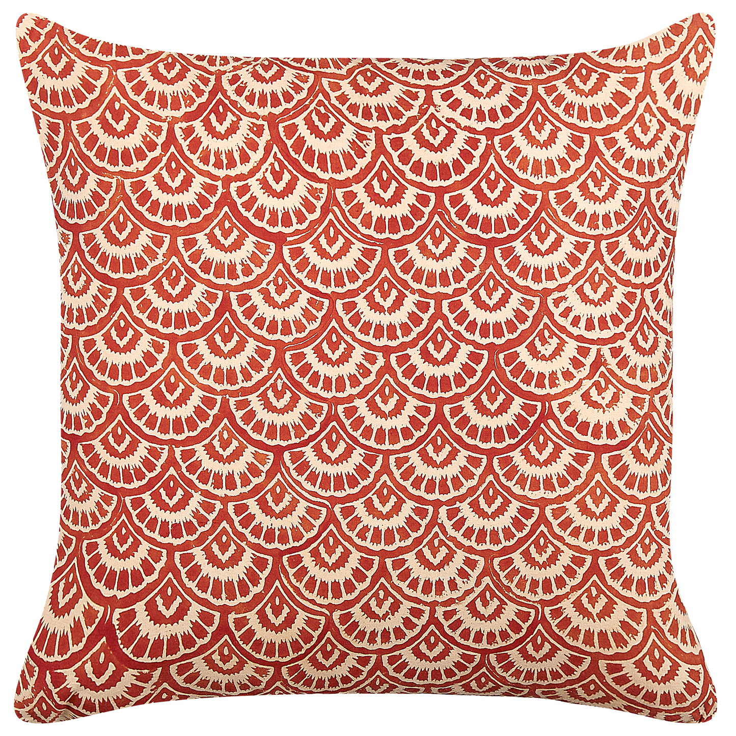 Dekokissen 2er Set RHUS Baumwolle 45 x 45 cm Rot Geometrisches Muster