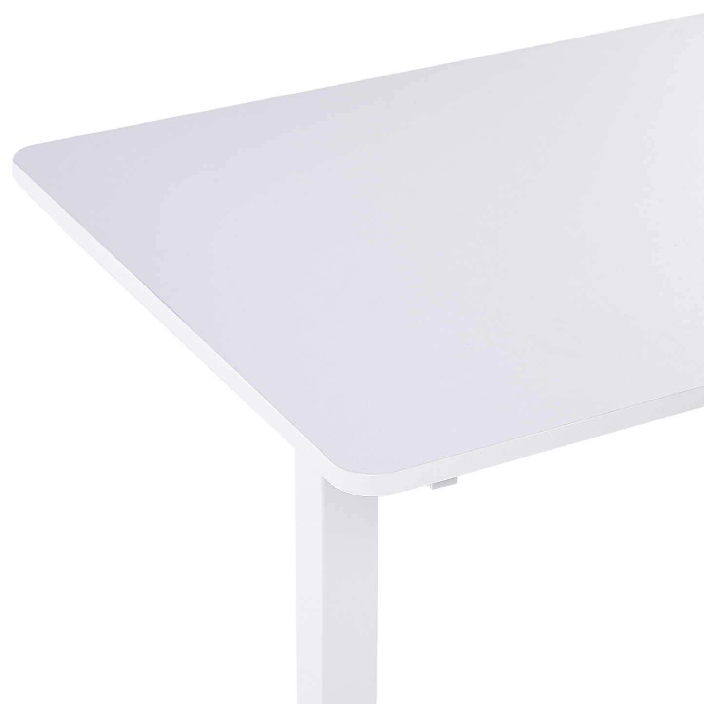 Schreibtisch weiss 120 x 60 cm elektrisch höhenverstellbar GRIFTON