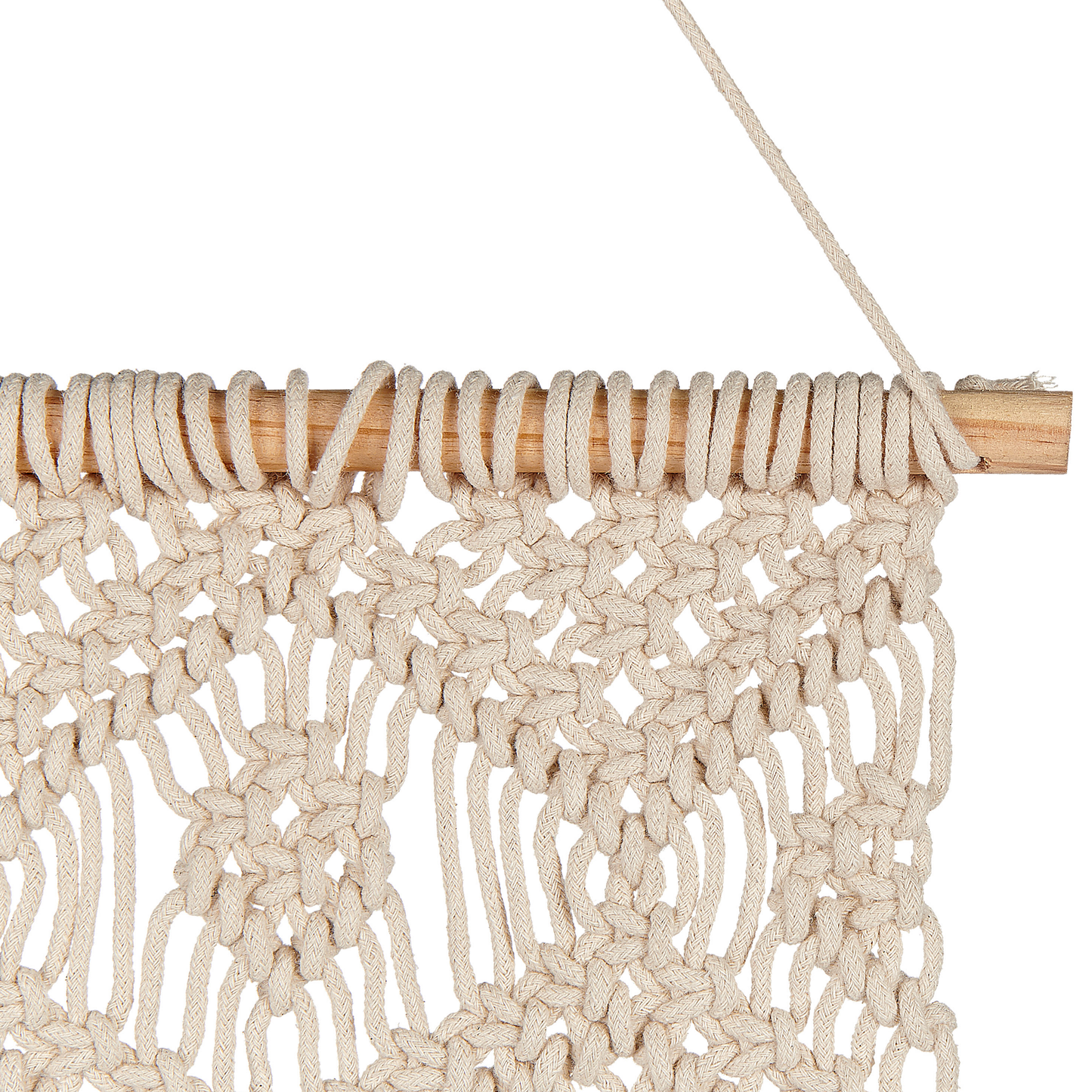 Wandbehang KALERI Baumwolle 102 cm Beige