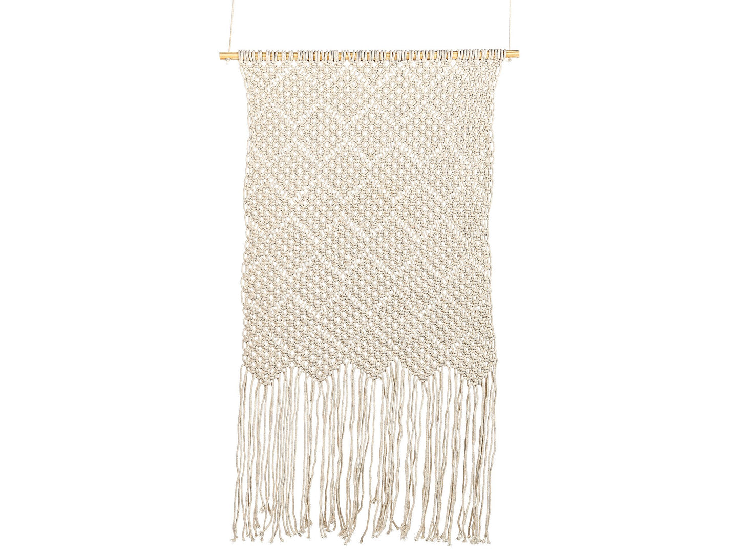Wandbehang OKARA Baumwolle 126 cm Beige