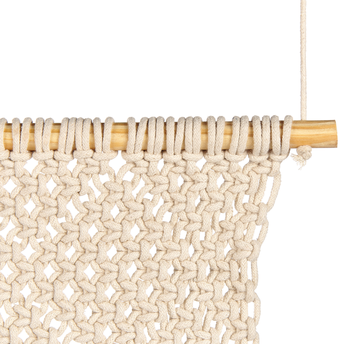 Wandbehang OKARA Baumwolle 126 cm Beige