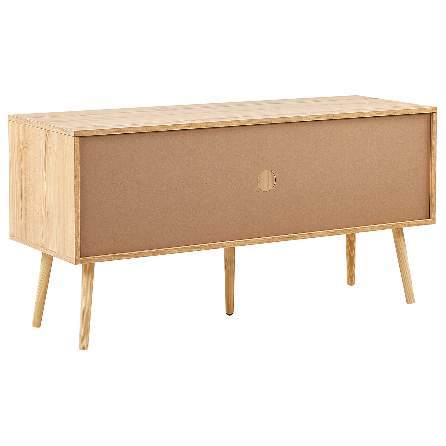TV-Möbel PEROTE Rattan Hellbraun