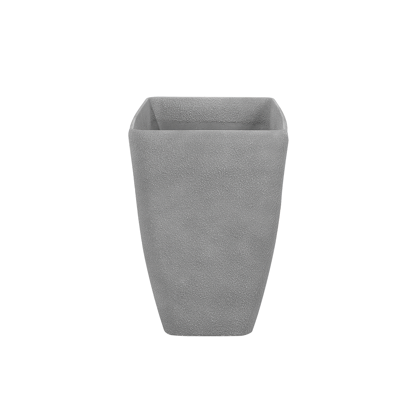 Set mit 2 Blumentöpfen BARIS Stein 74 cm Grau
