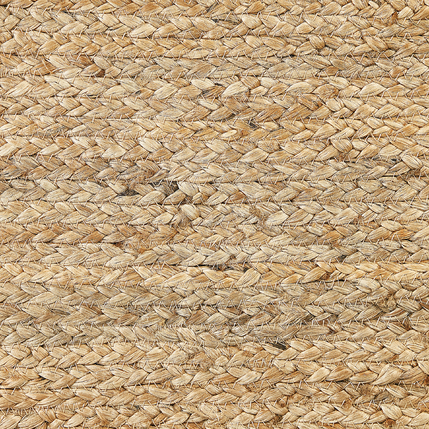 Pouf Jute naturfarben 45 x 45 x 30 cm DHADAR