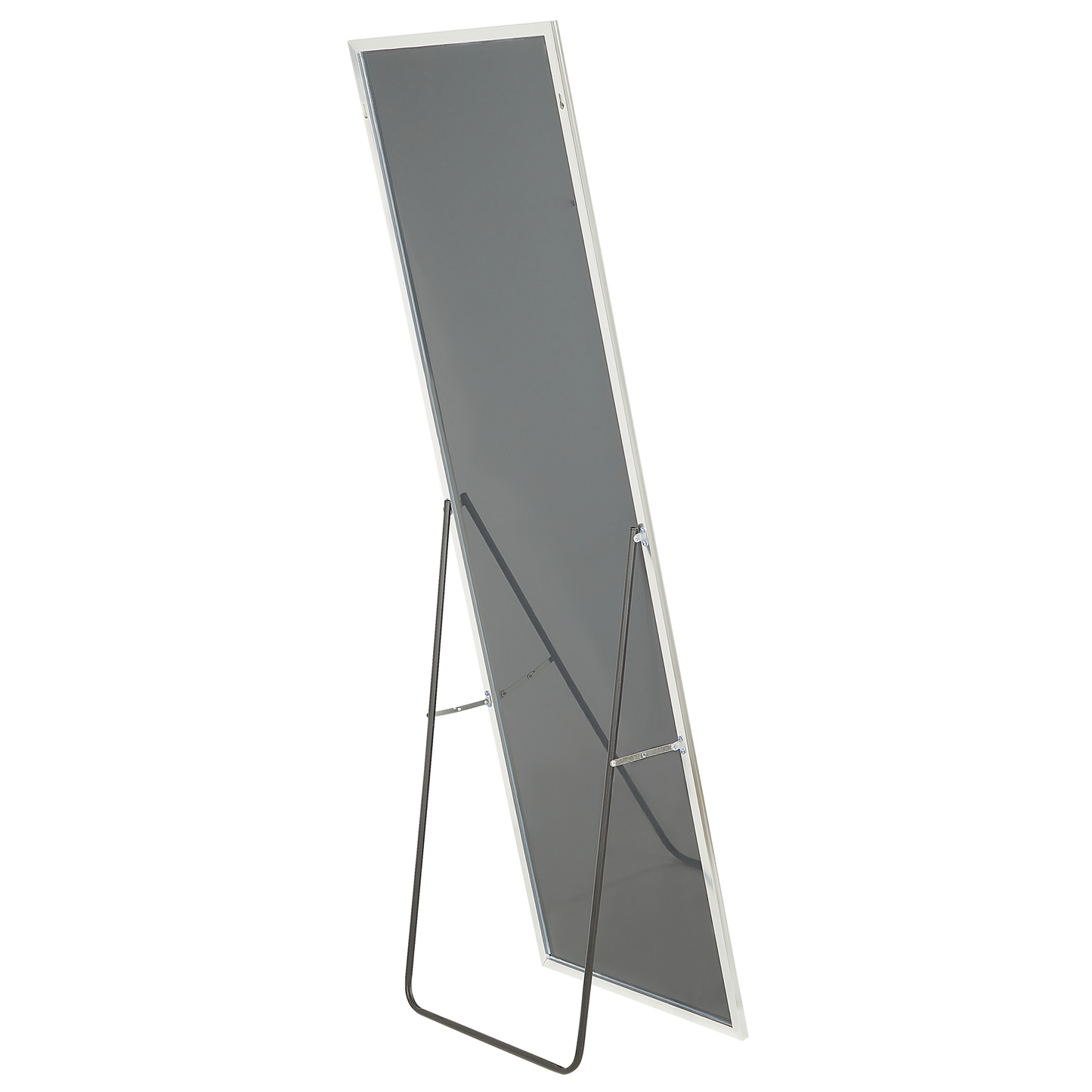 Standspiegel BEAUVAIS 156 cm Metall Silber
