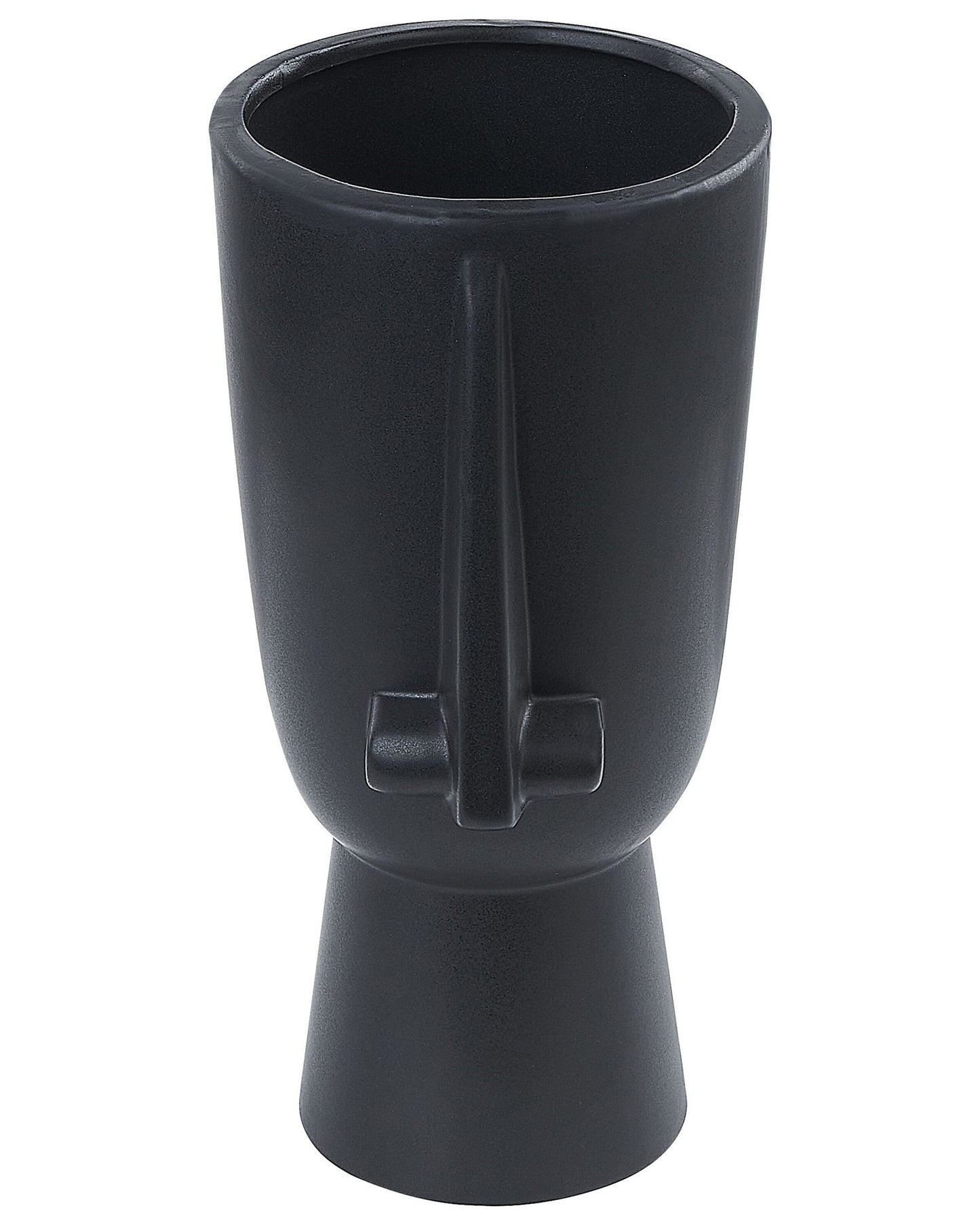 Blumenvase ARTEMIS Keramik 22 cm Schwarz
