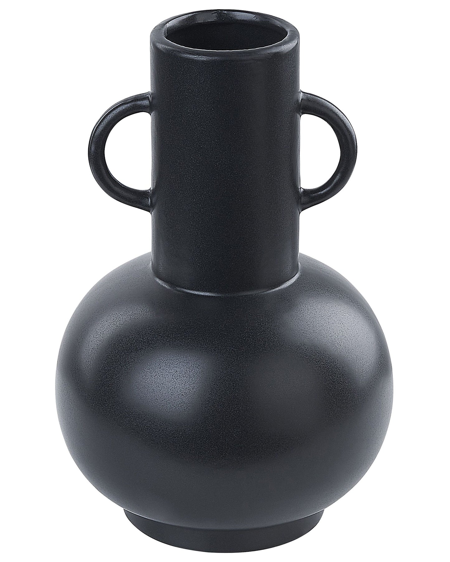 Blumenvase PEREA Keramik 26 cm Schwarz
