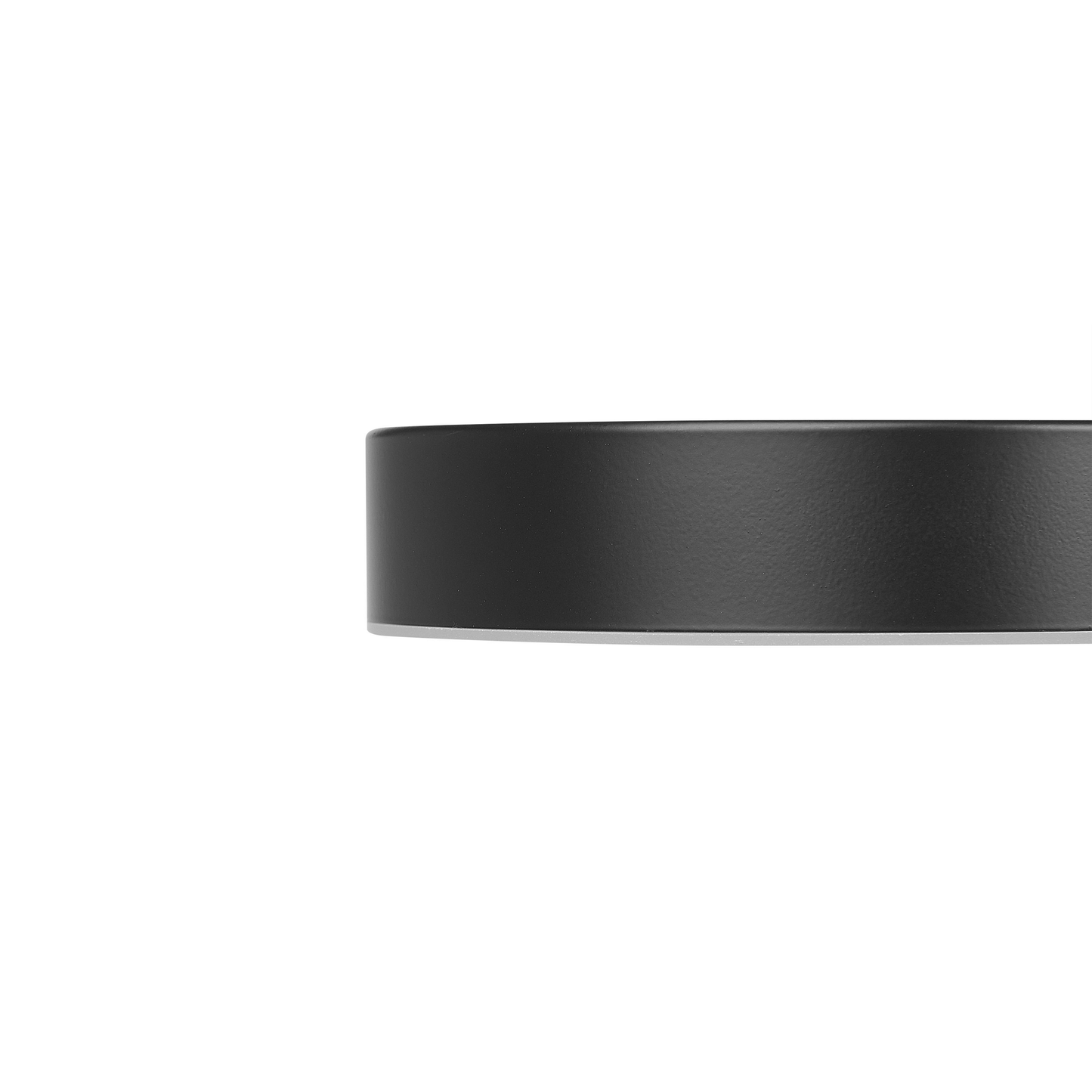 LED Deckenlampe LUGA Metall Schwarz