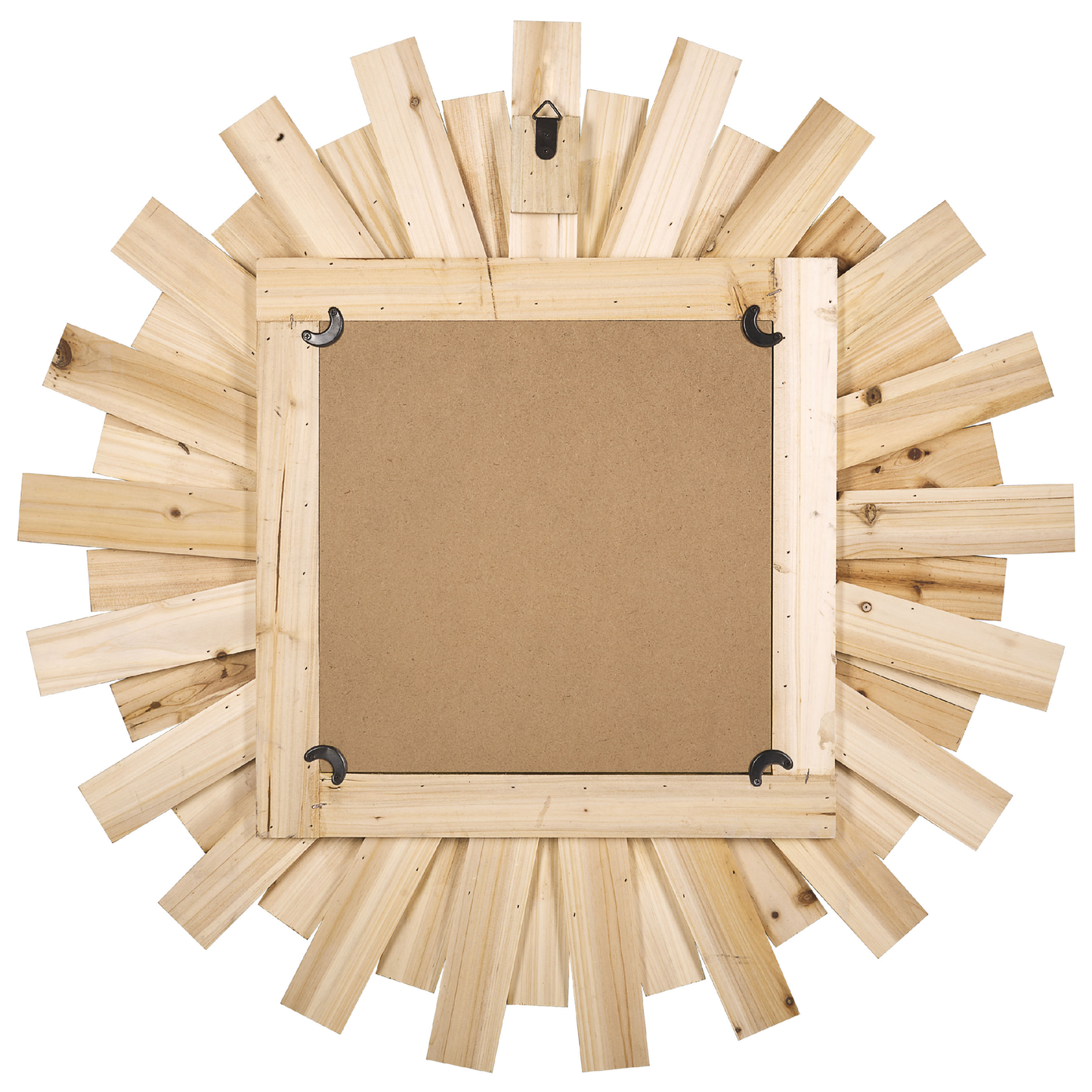 Wandspiegel TAMPICO 75 cm 75 cm Holz Bunt