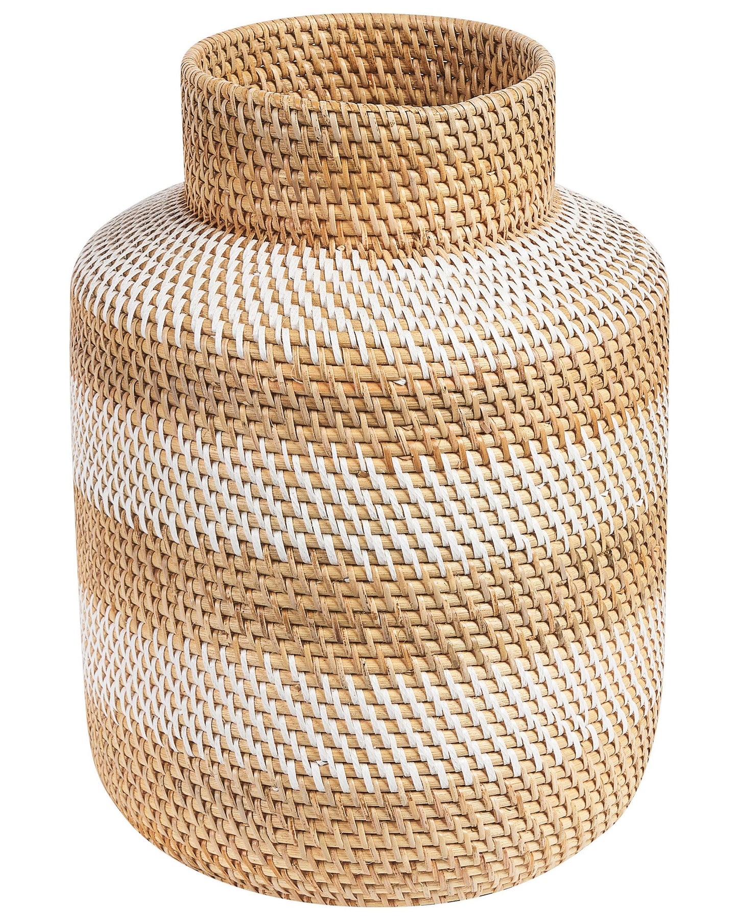Dekovase RENUN Keramik 36 cm Naturfarben