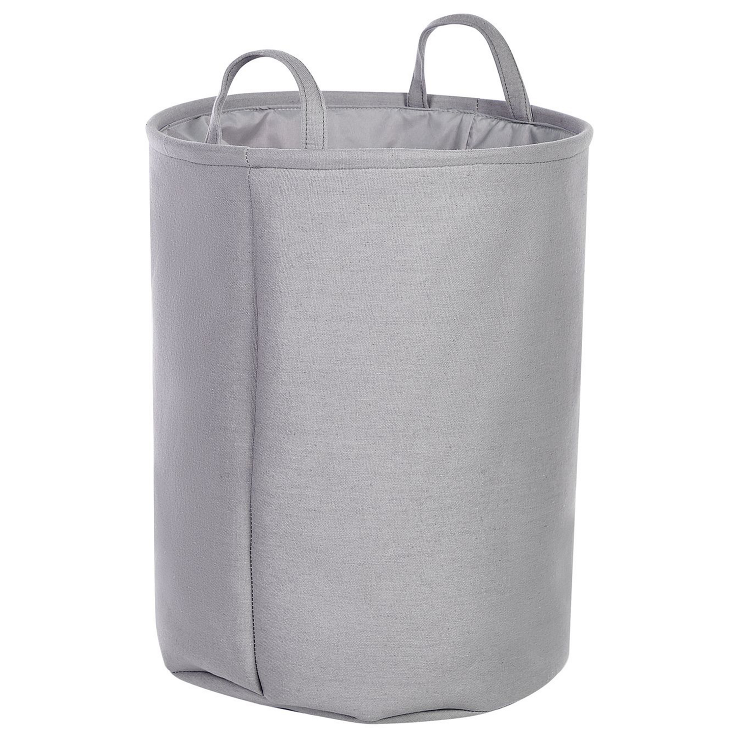 Textilkorb mit Kordelzug grau 3er Set ARCHA