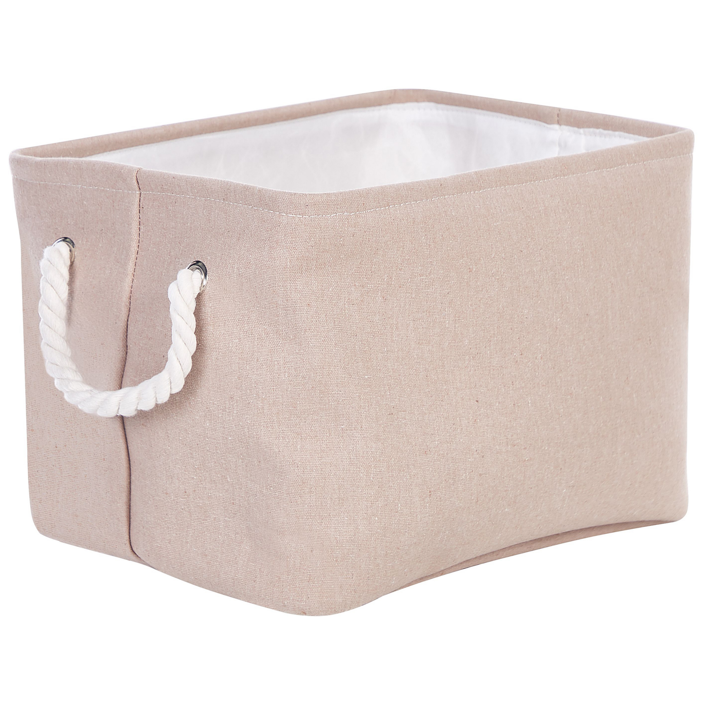 Aufbewahrungskorb beige 3er Set DARQAB
