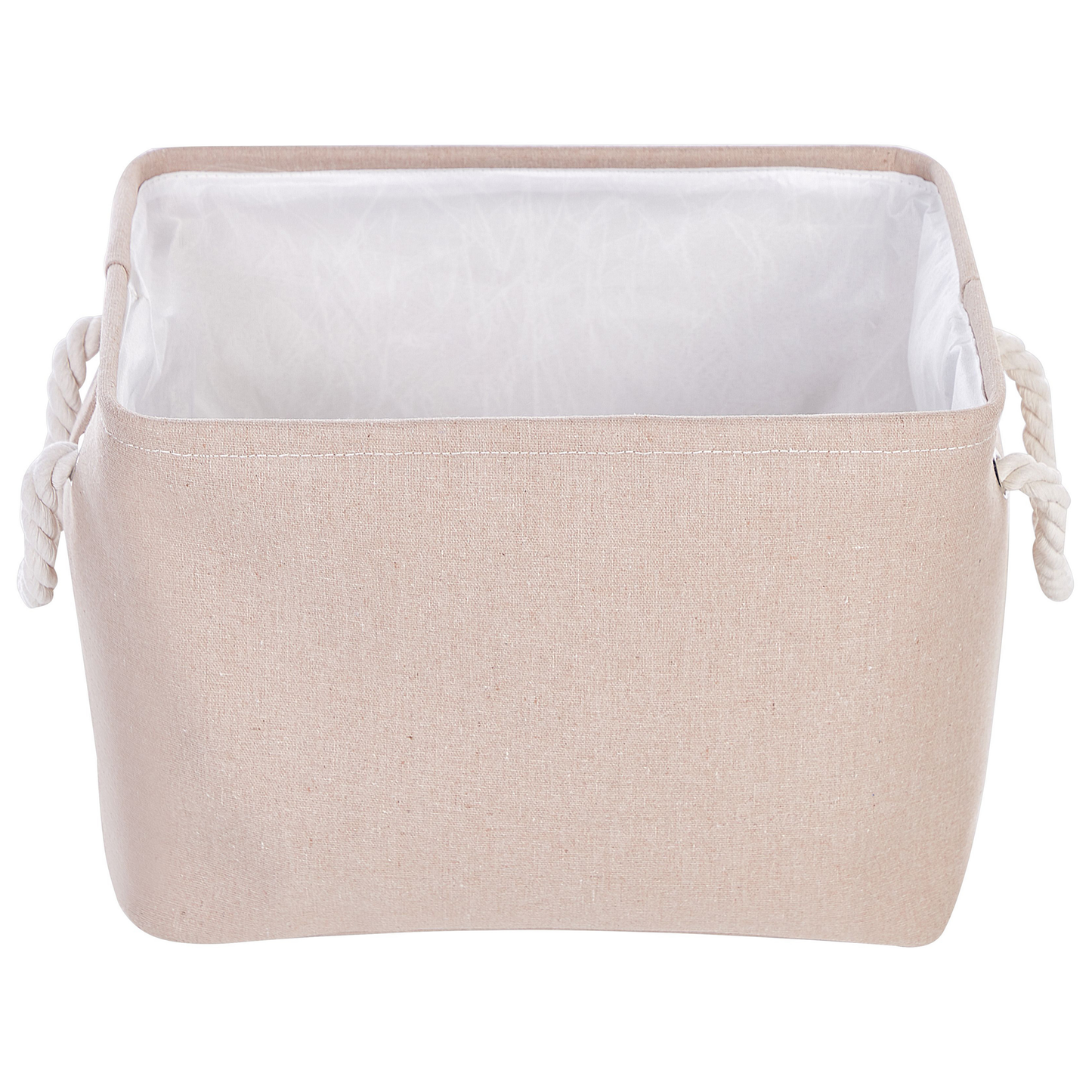Aufbewahrungskorb beige 3er Set DARQAB