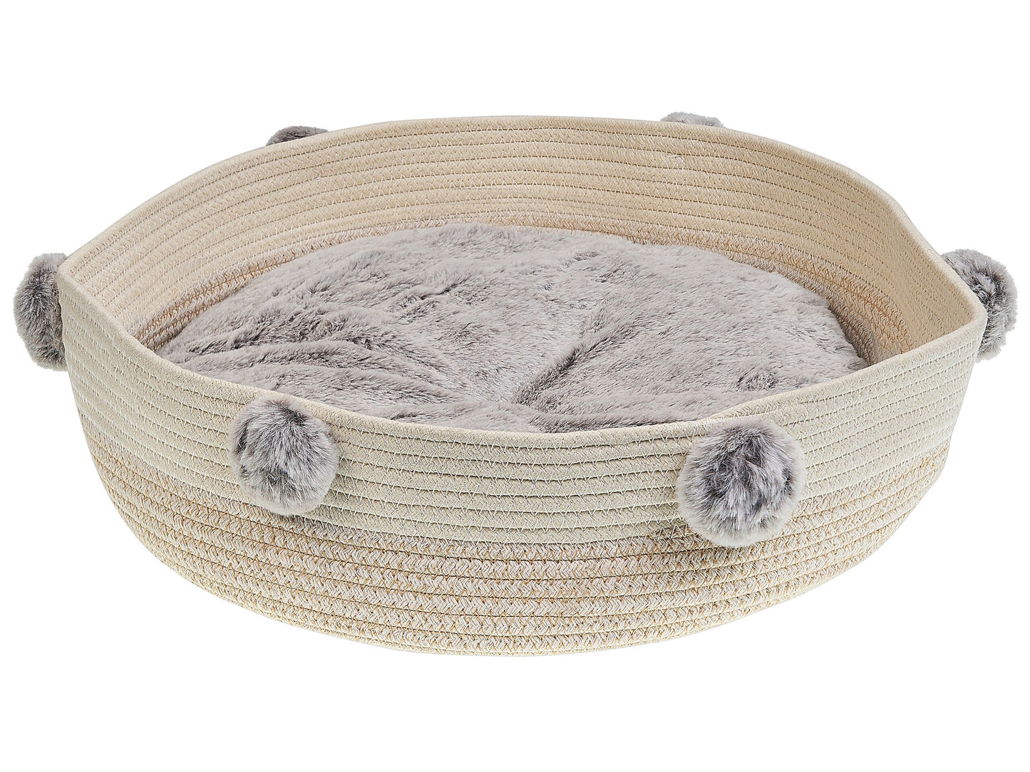 Tierbett ORTACA Baumwolle Hellbeige