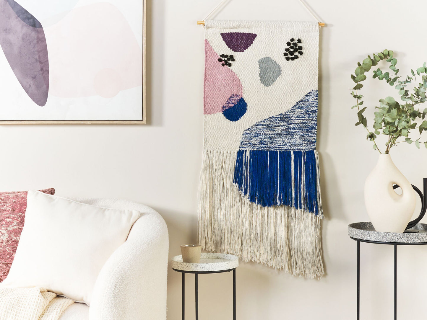 Wandbehang KASUR Baumwolle 90 cm Bunt