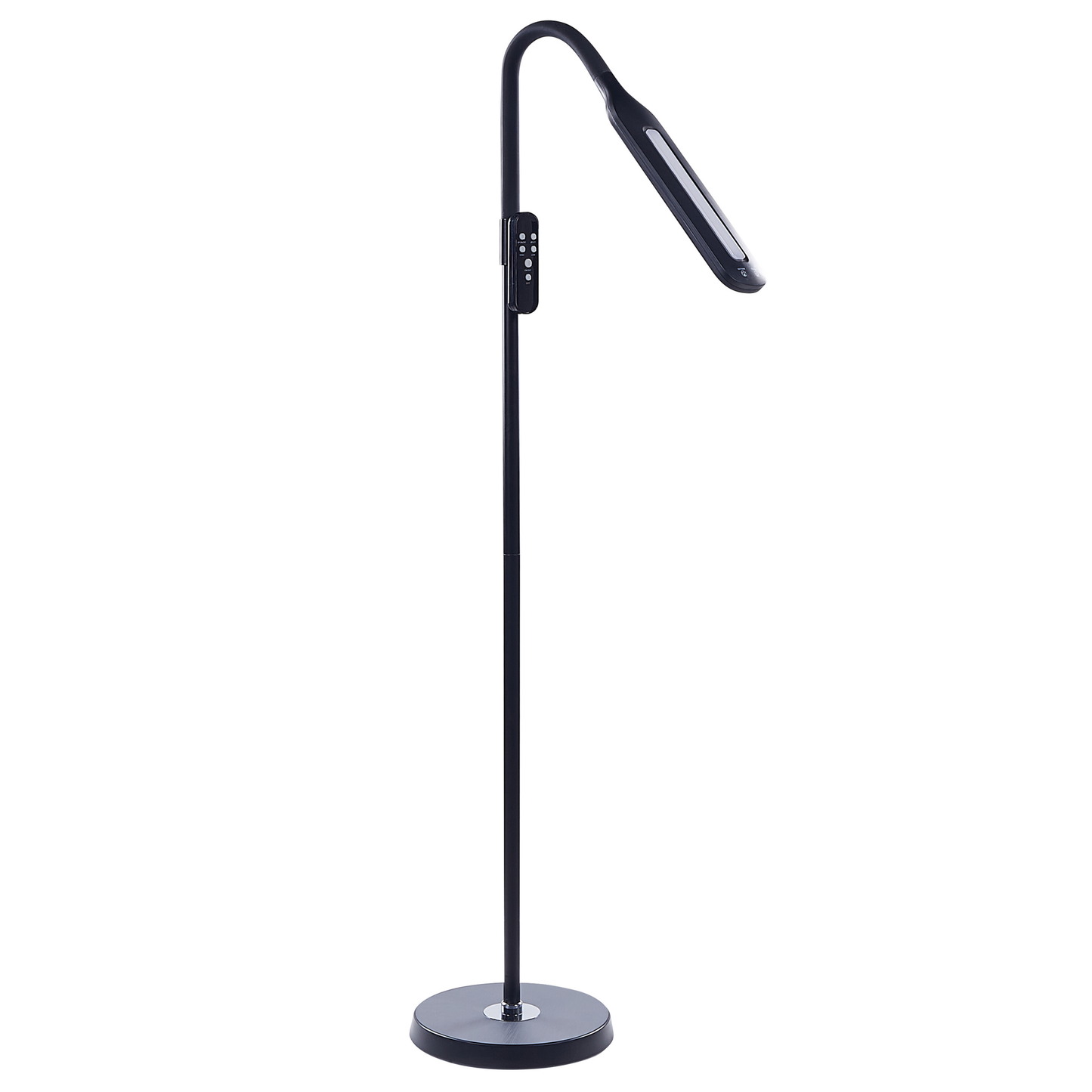 LED Stehlampe ARIES mit Dimmer Metall Schwarz