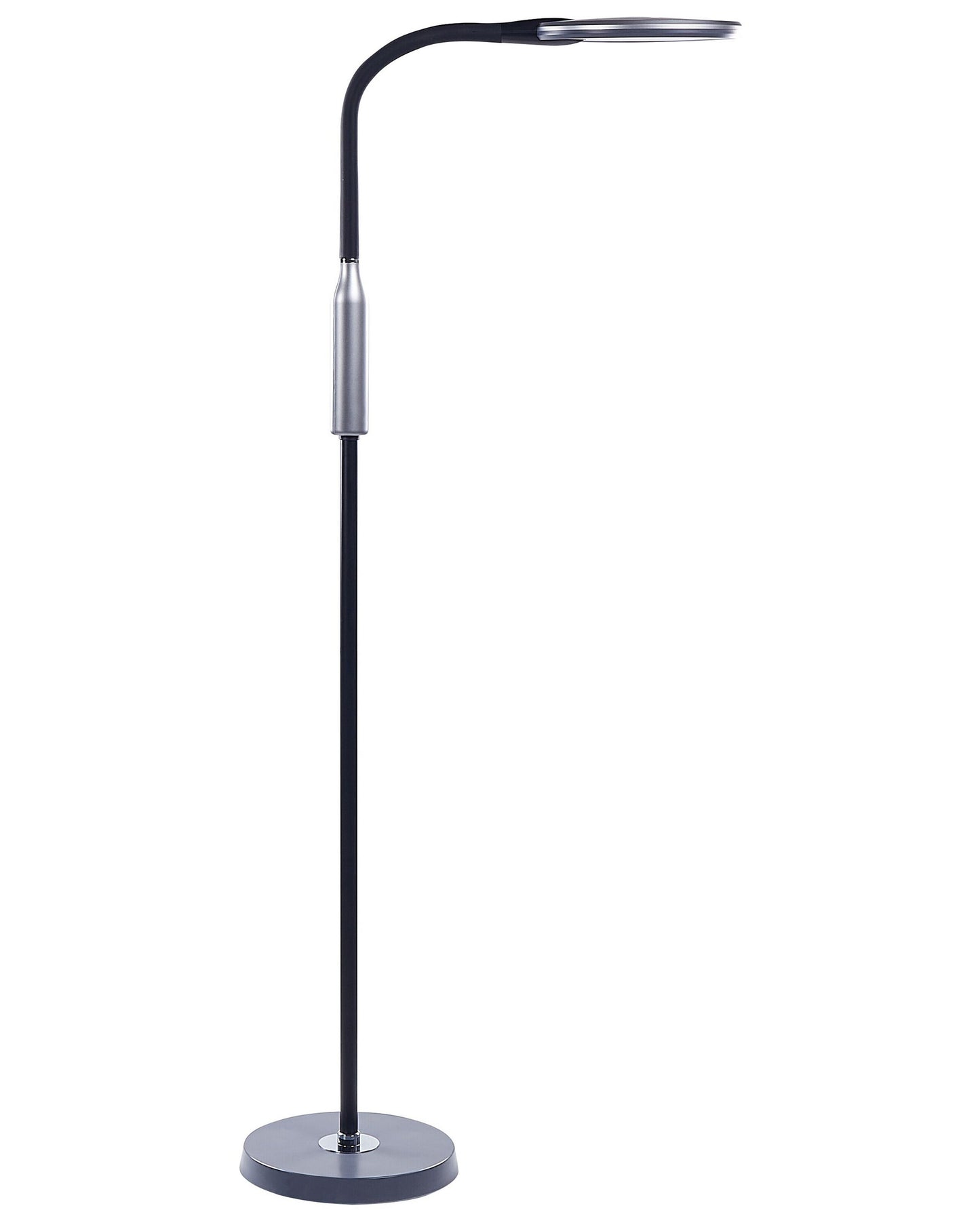 LED Stehlampe CASSIOPEIA mit Dimmer Metall Schwarz