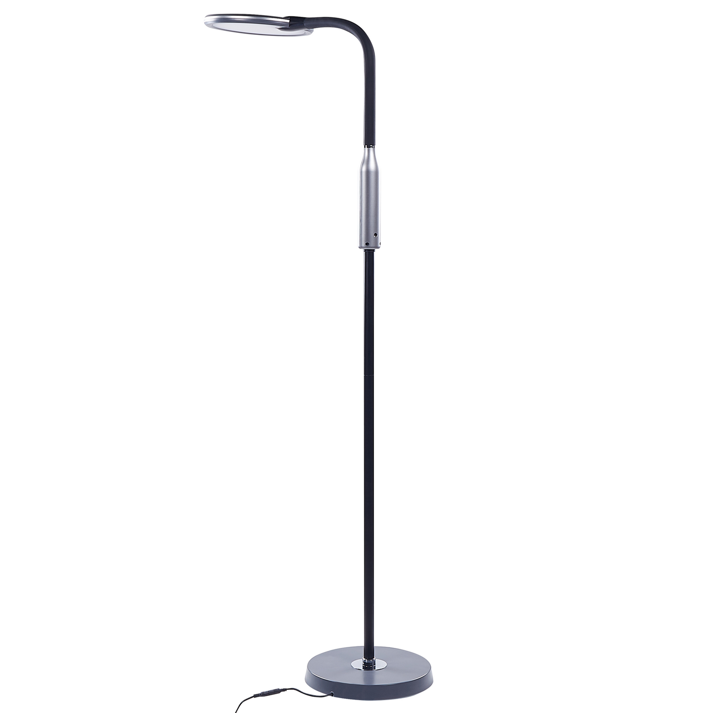 LED Stehlampe CASSIOPEIA mit Dimmer Metall Schwarz