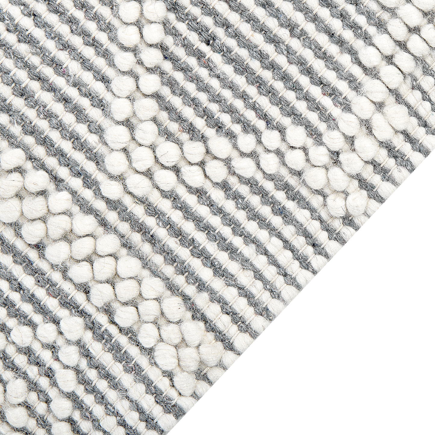 Teppich Wolle beige / grau 160 x 230 cm geometrisches Muster SOLHAN