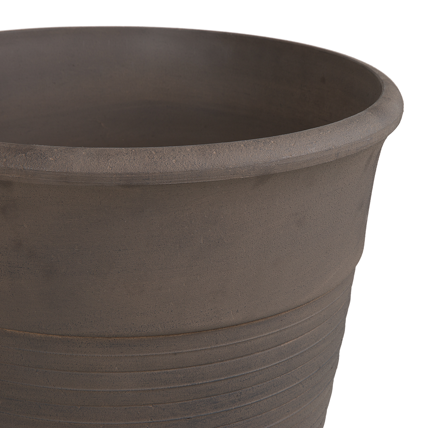 Set mit 2 Blumentöpfen KATALIMA Stein 50 cm Braun