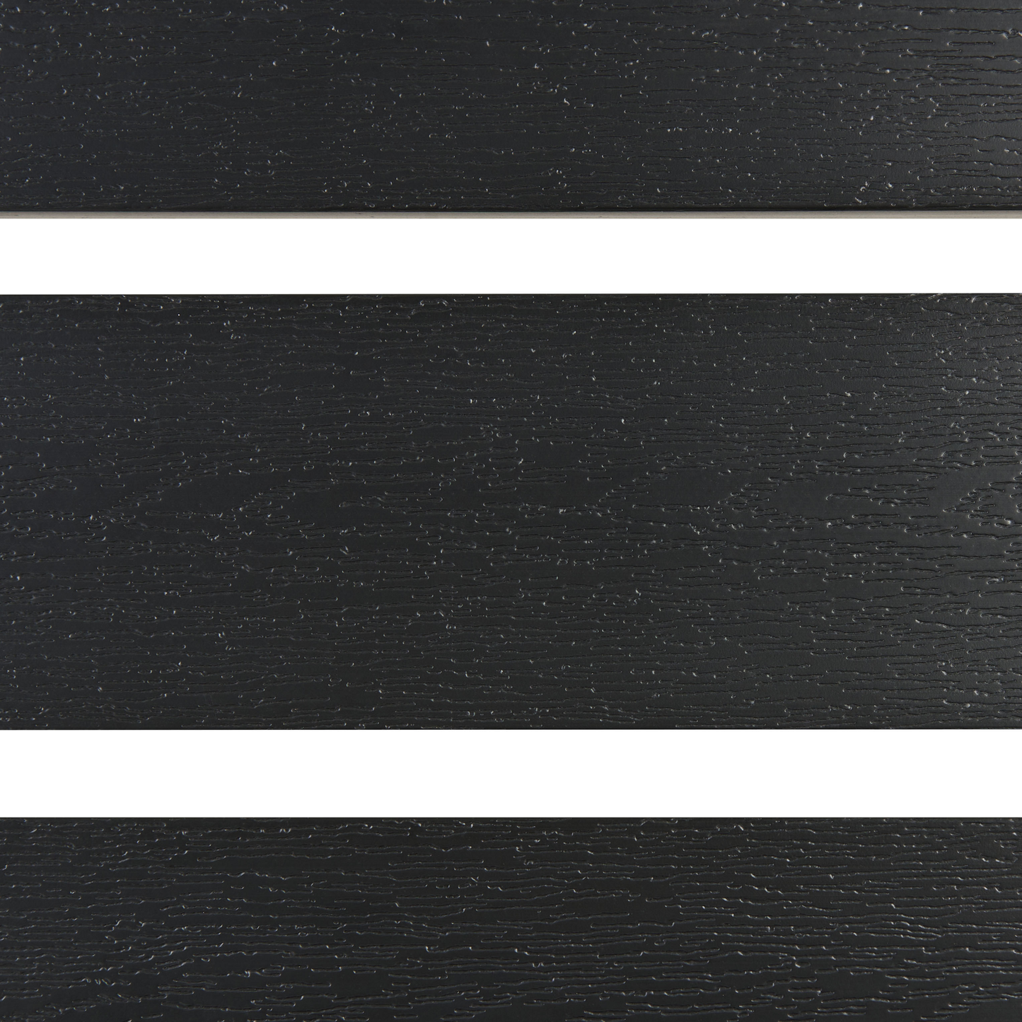 Gartenstuhl 6er Set VERNIO Schwarz / Silber