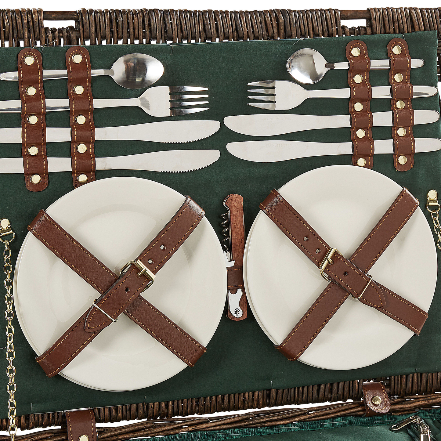 Picknickkorb Braun ECLAIR