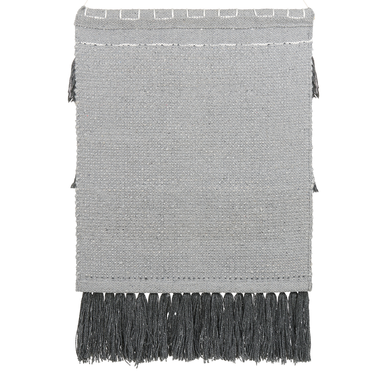 Wandbehang JIWA Baumwolle 106 cm Grau