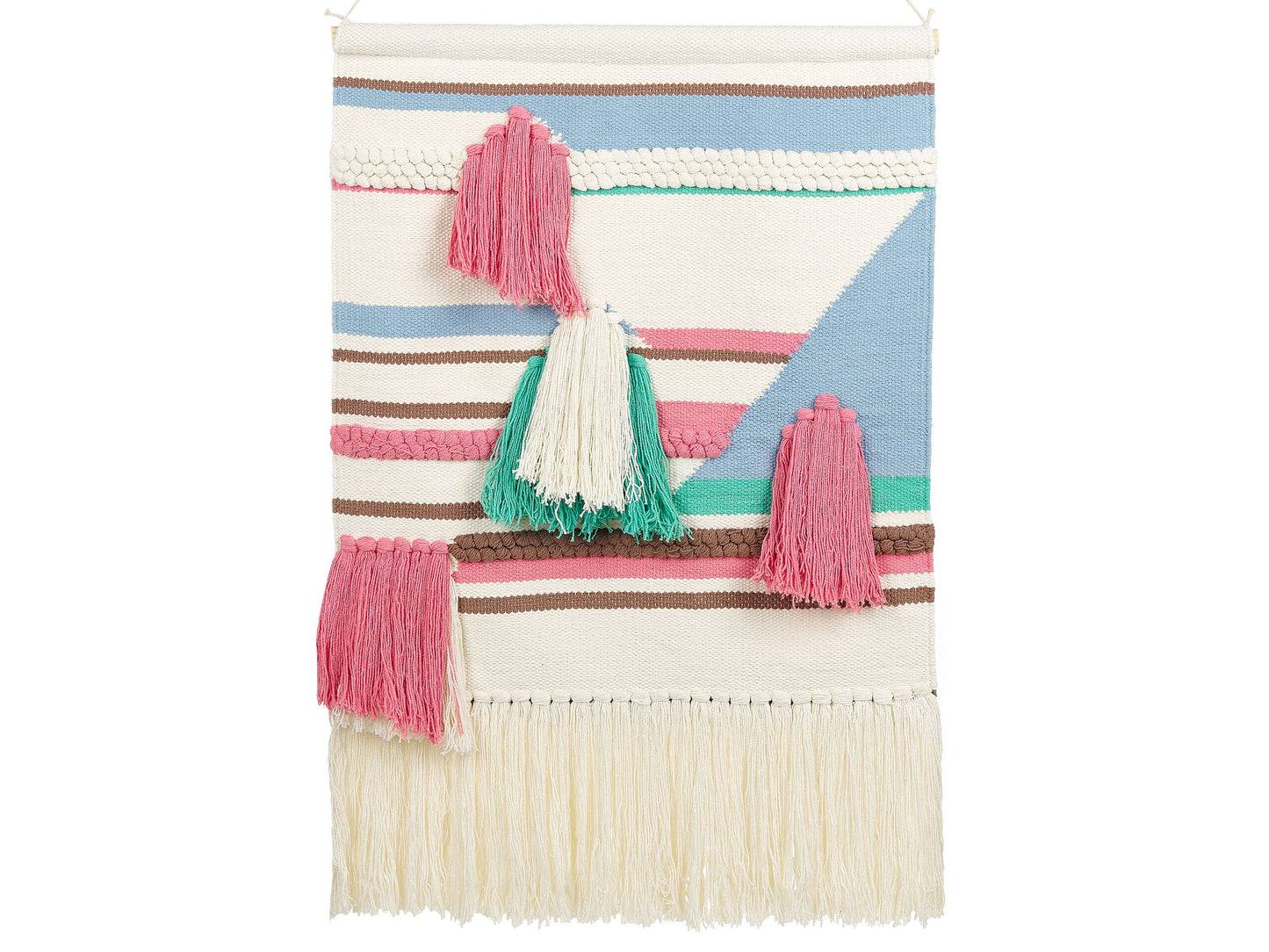 Wandbehang MOOLA Baumwolle 109 cm Hellbeige