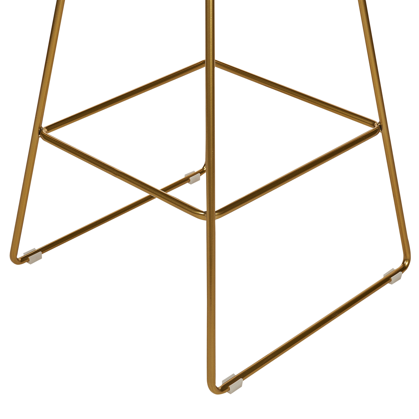 Set mit 2 Barstühlen FREDONIA Metall Gold