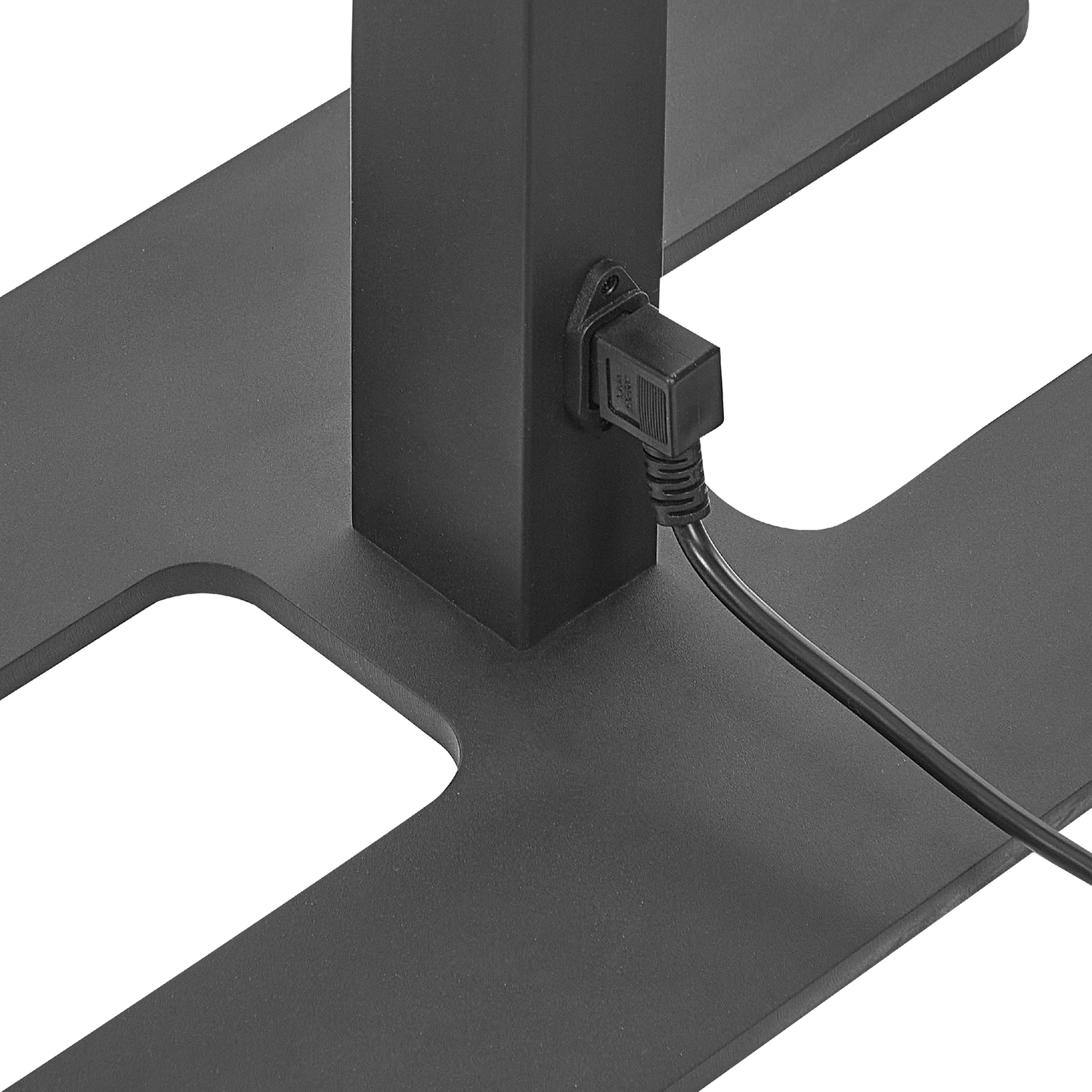 LED Stehlampe SCULPTOR mit Bewegungsmelder Metall Schwarz