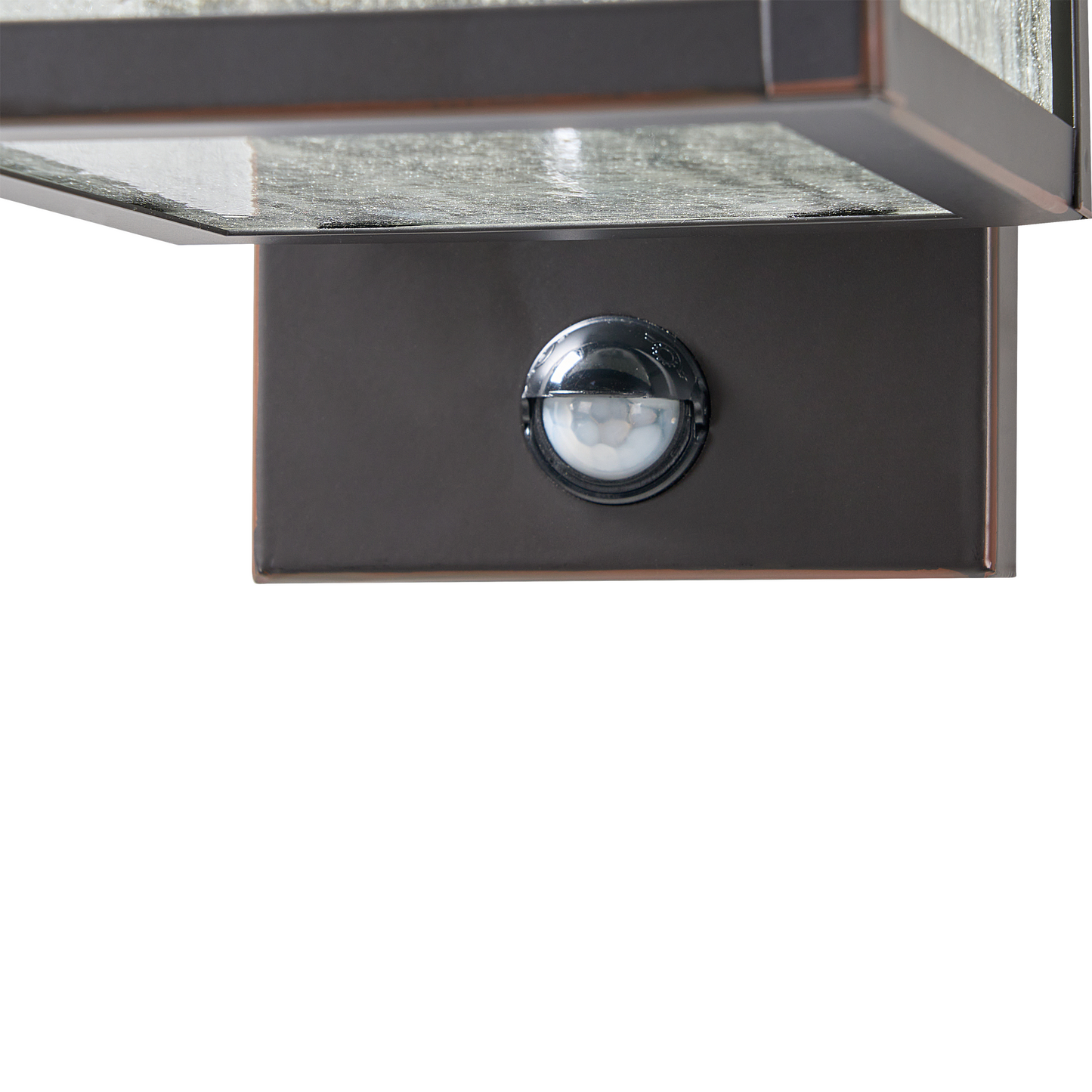 Aussenwandleuchte GALA mit Bewegungsmelder Schwarz